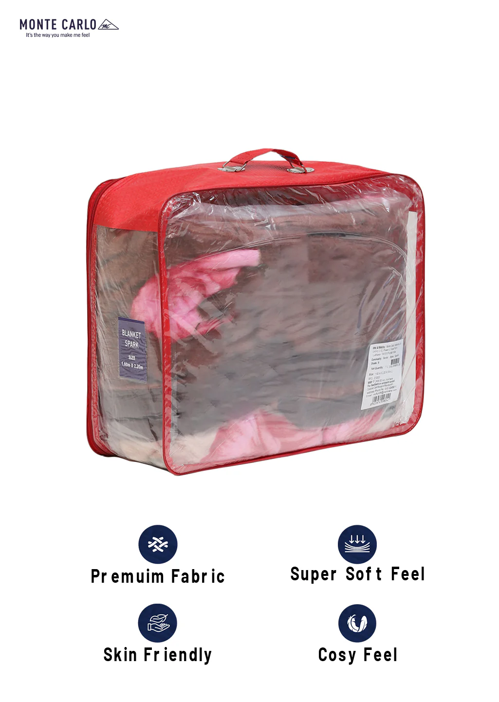 Printed Single Bed Mink Blanket for Mild Winter -1 Ply - Image 8
