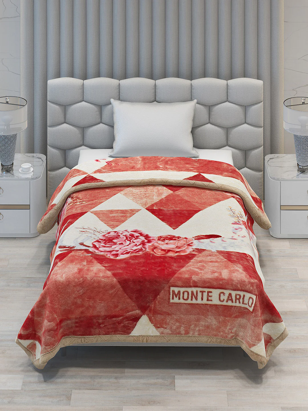 Printed Single Bed Blanket for Heavy Winter -2 Ply - Image 2