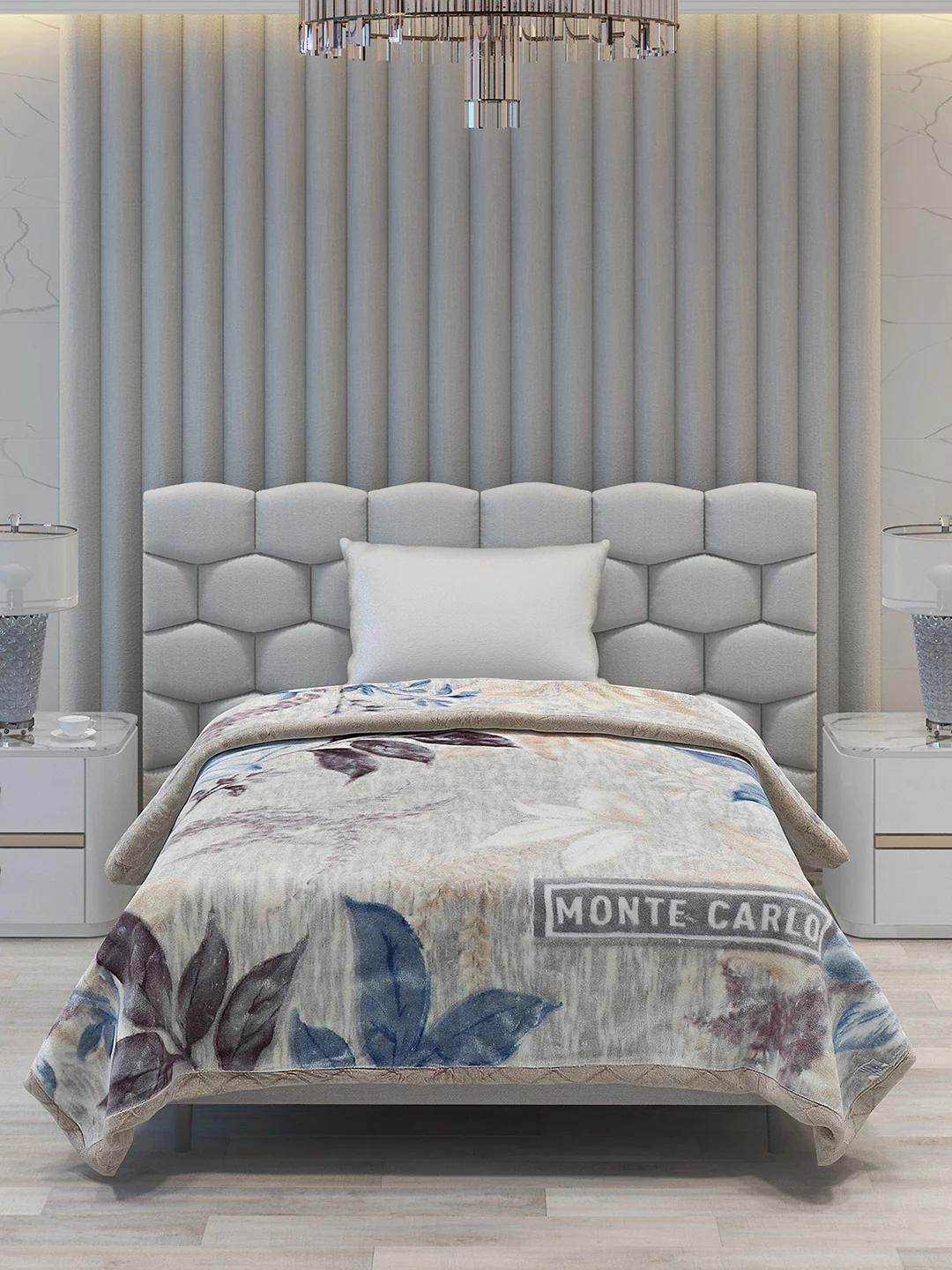 Printed Single Bed Blanket for Heavy Winter -2 Ply - Image 3