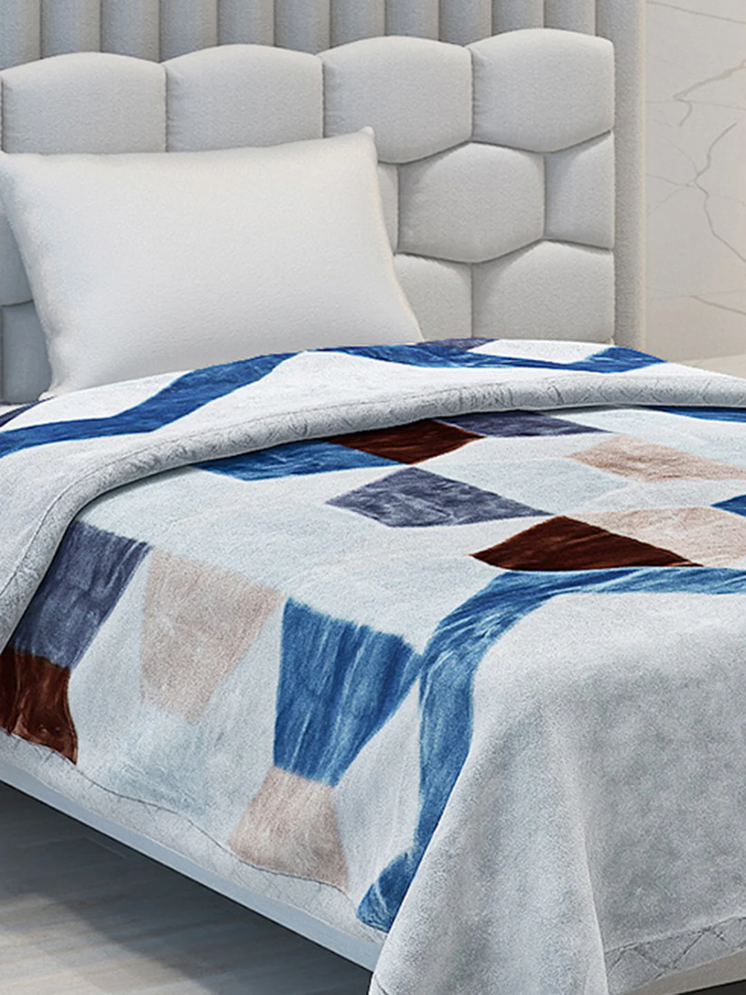 Printed Single Bed Blanket for Heavy Winter -2 Ply - Image 4