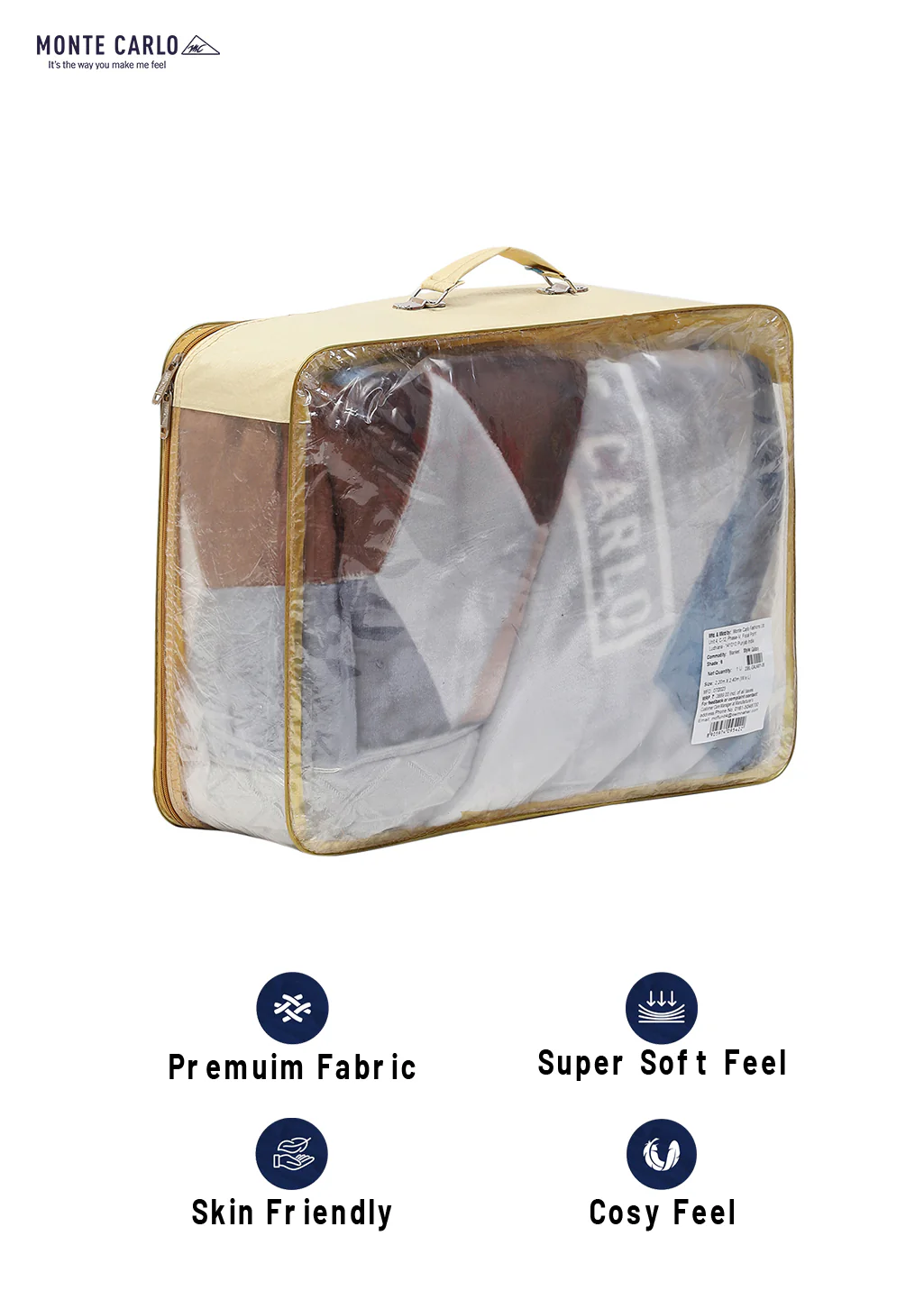 Printed Single Bed Blanket for Heavy Winter -2 Ply - Image 8