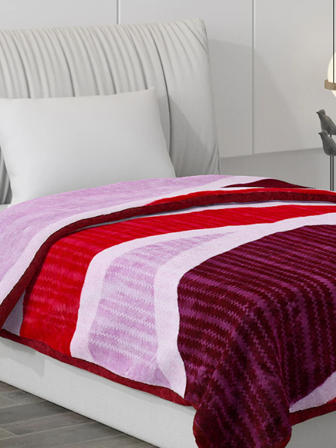 Printed Single Bed Blanket for Heavy Winter -2 Ply - Image 7