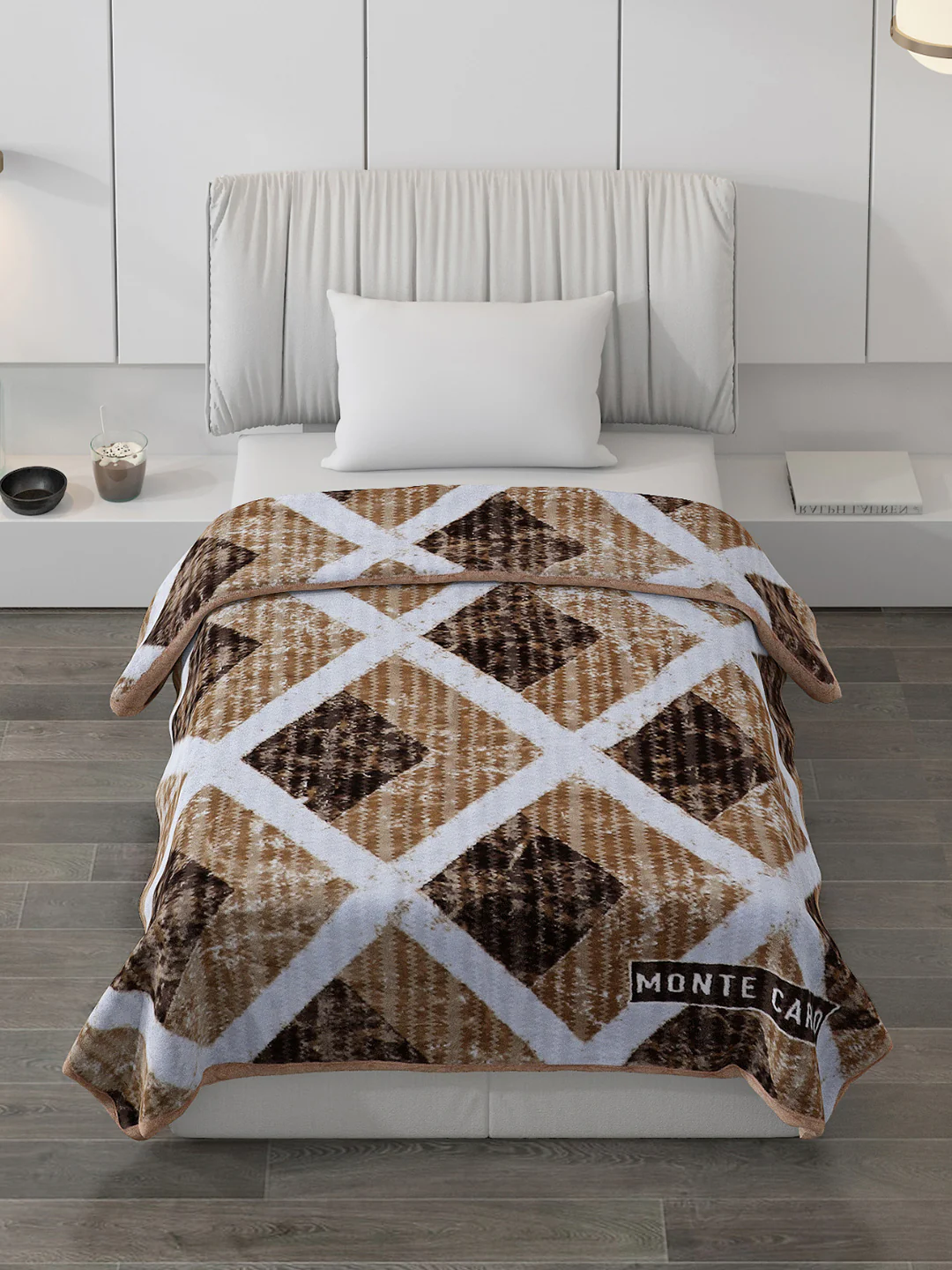 Printed Single Bed Blanket for Heavy Winter -2 Ply - Image 2