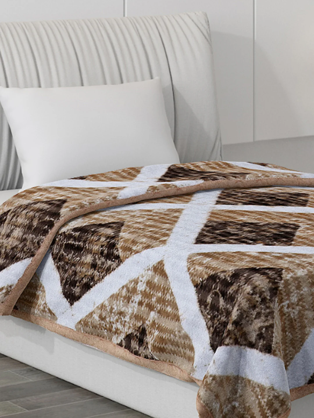 Printed Single Bed Blanket for Heavy Winter -2 Ply - Image 4
