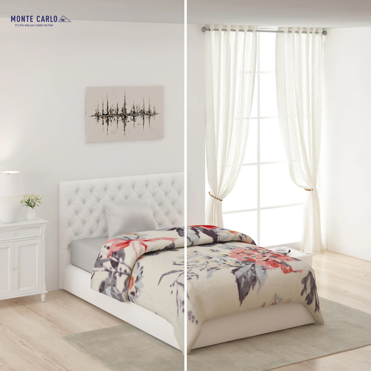 Printed Single Bed Blanket for Heavy Winter -2 Ply - Image 2