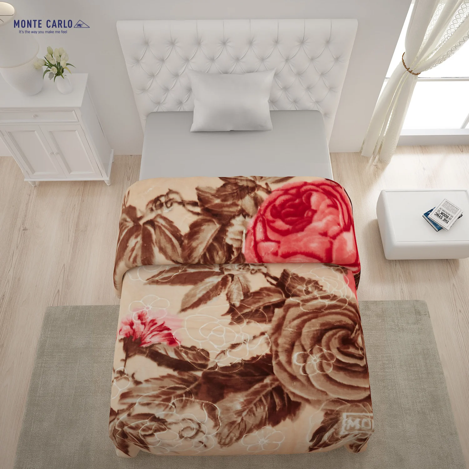 Printed Single Bed Blanket for Heavy Winter -2 Ply - Image 4