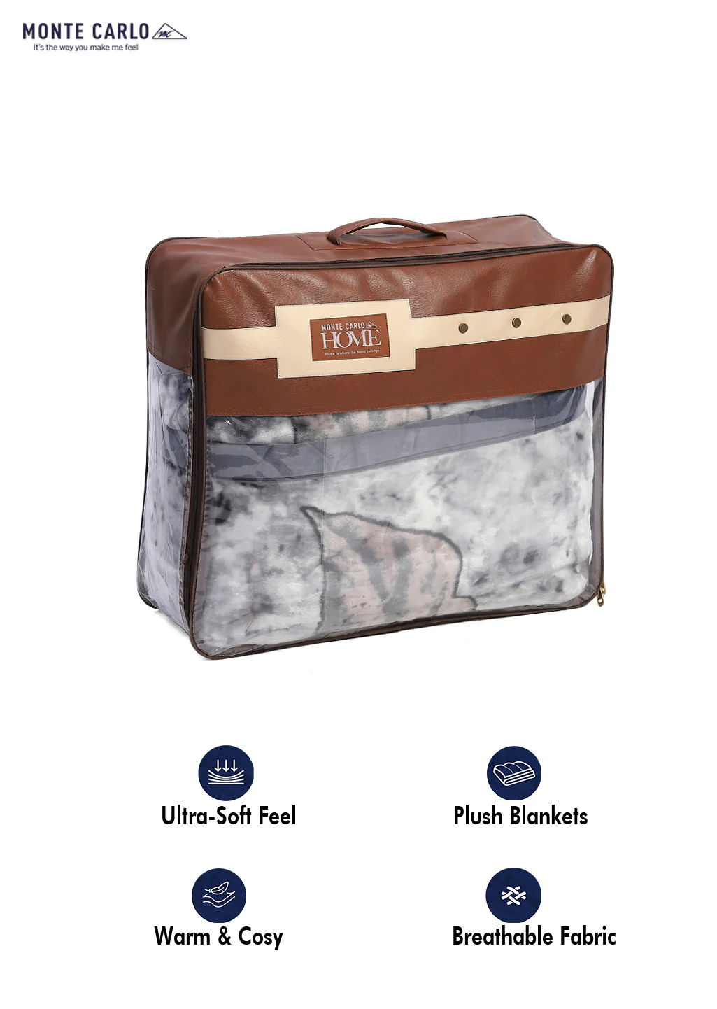 Printed Single Bed Blanket for Heavy Winter -2 Ply - Image 8