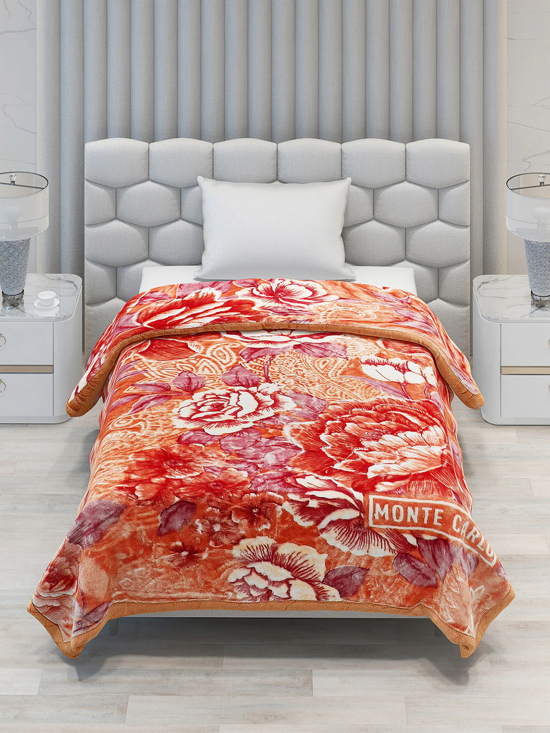 Printed Single Bed Blanket for Heavy Winter -3 Ply - Image 2