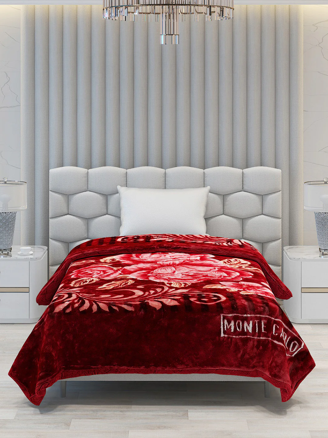 Printed Single Bed Blanket for Heavy Winter -3 Ply - Image 3
