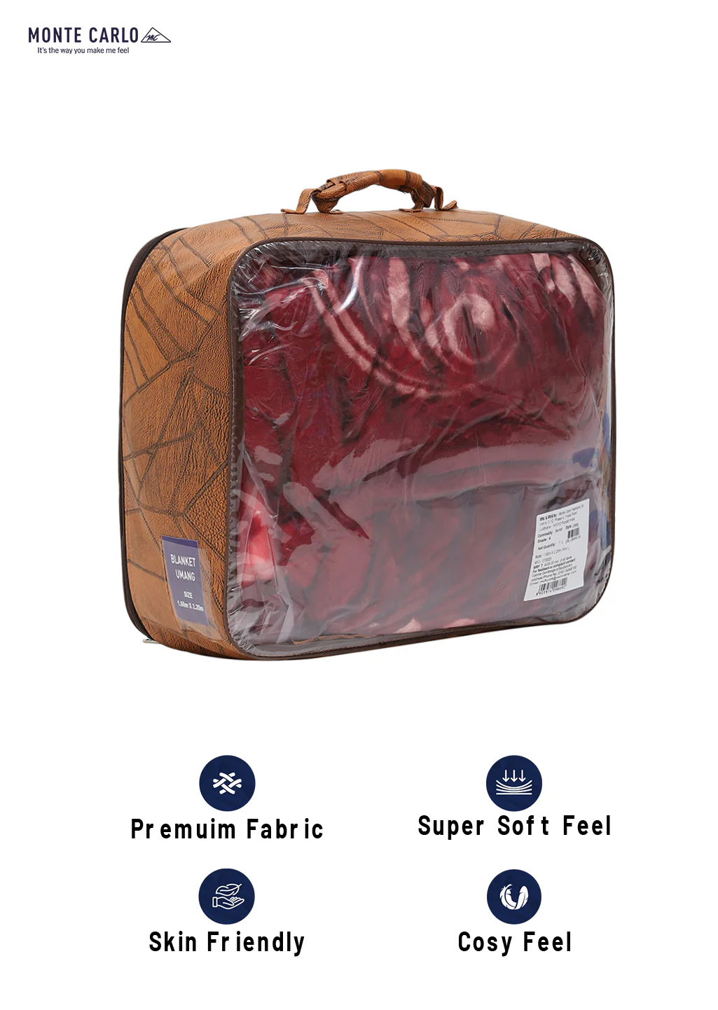 Printed Single Bed Blanket for Heavy Winter -3 Ply - Image 8