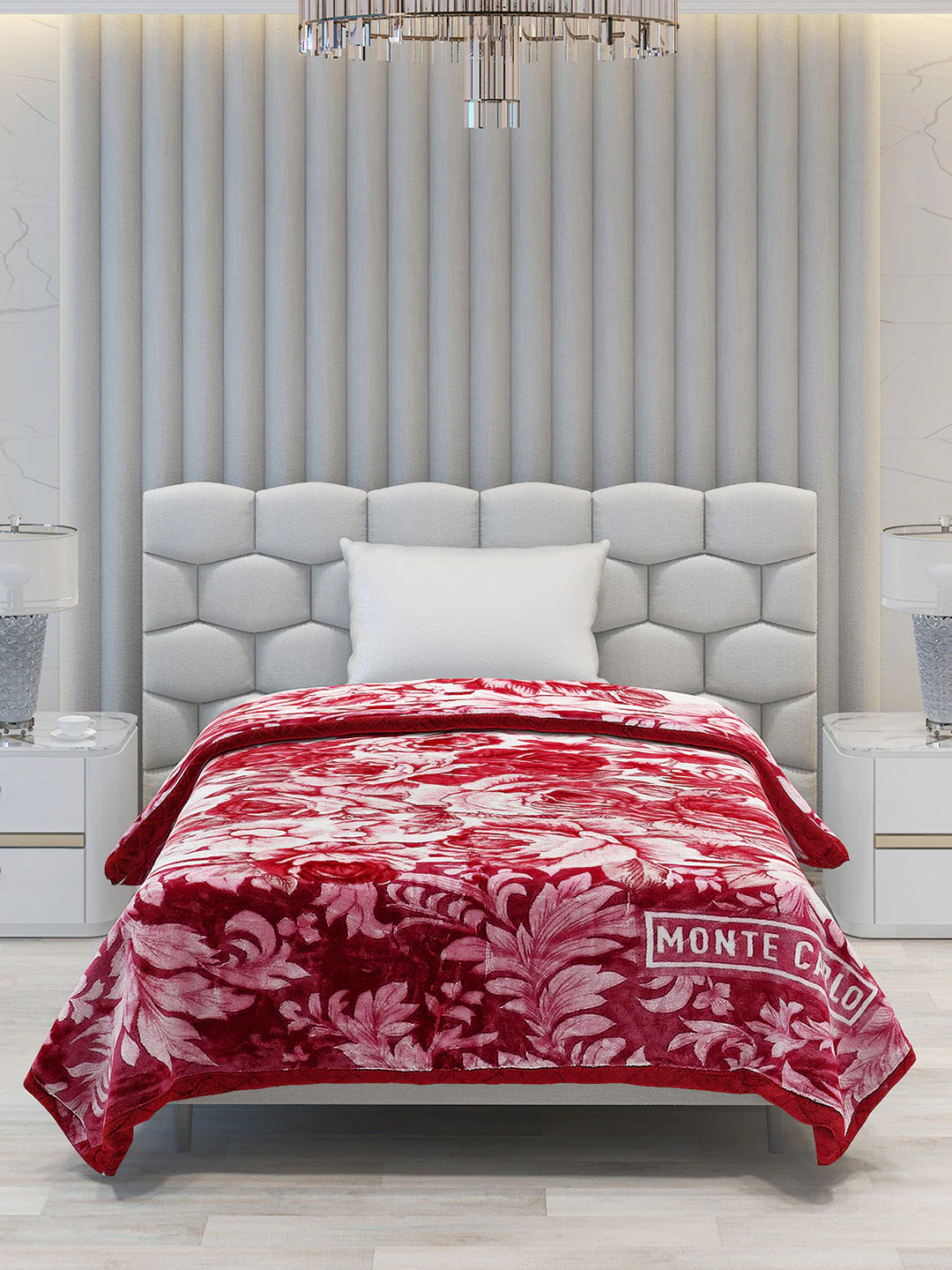 Printed Single Bed Blanket for Heavy Winter -3 Ply - Image 3