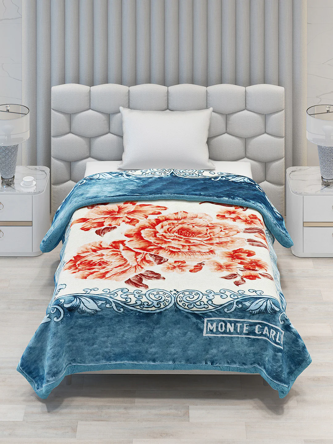 Printed Single Bed Blanket for Heavy Winter -3 Ply - Image 2