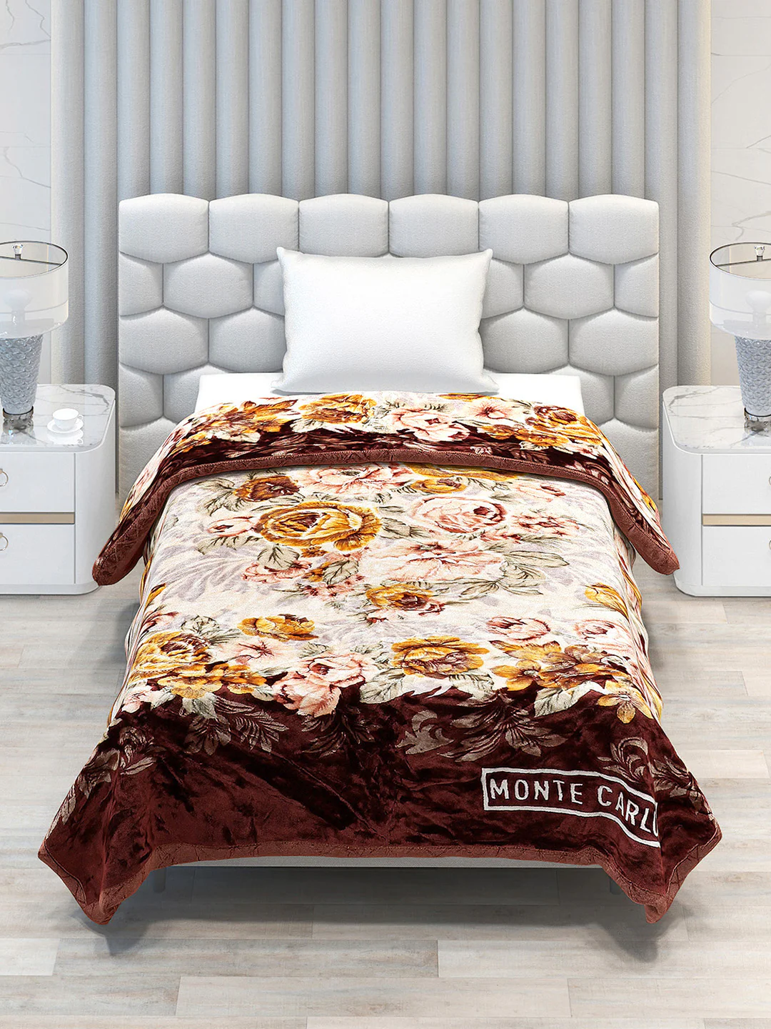 Printed Single Bed Blanket for Heavy Winter -3 Ply - Image 2