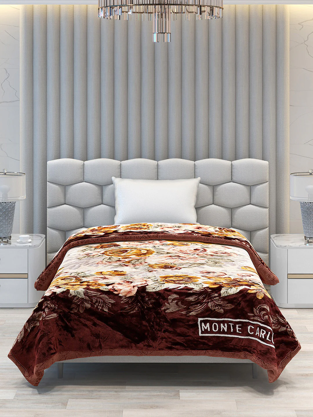 Printed Single Bed Blanket for Heavy Winter -3 Ply - Image 3