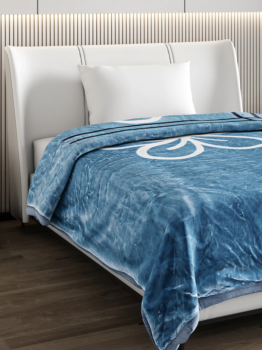 Printed Single Bed Blanket for Heavy Winter -3 Ply - Image 4