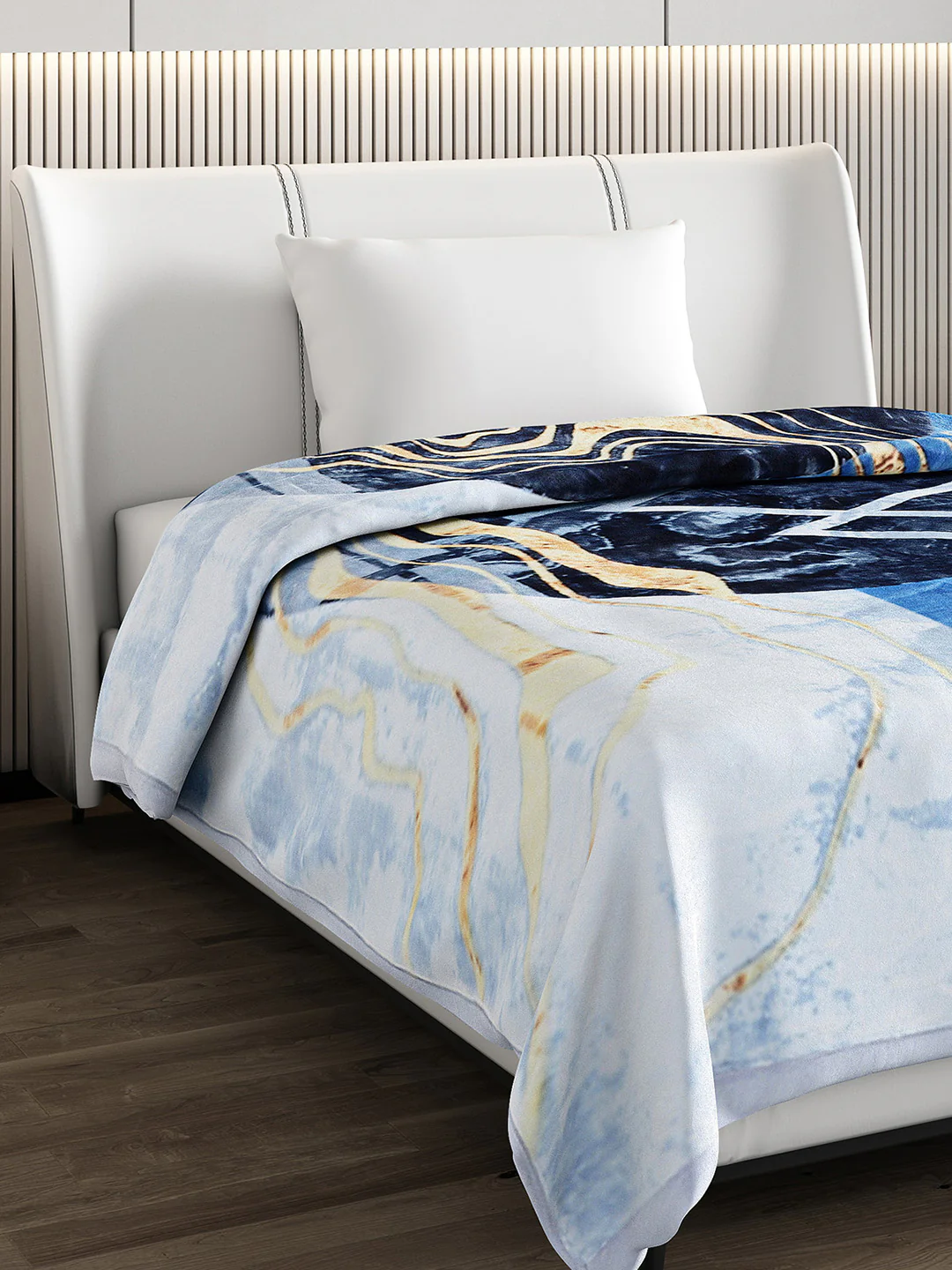 Printed Single Bed Blanket for Heavy Winter -3 Ply - Image 4