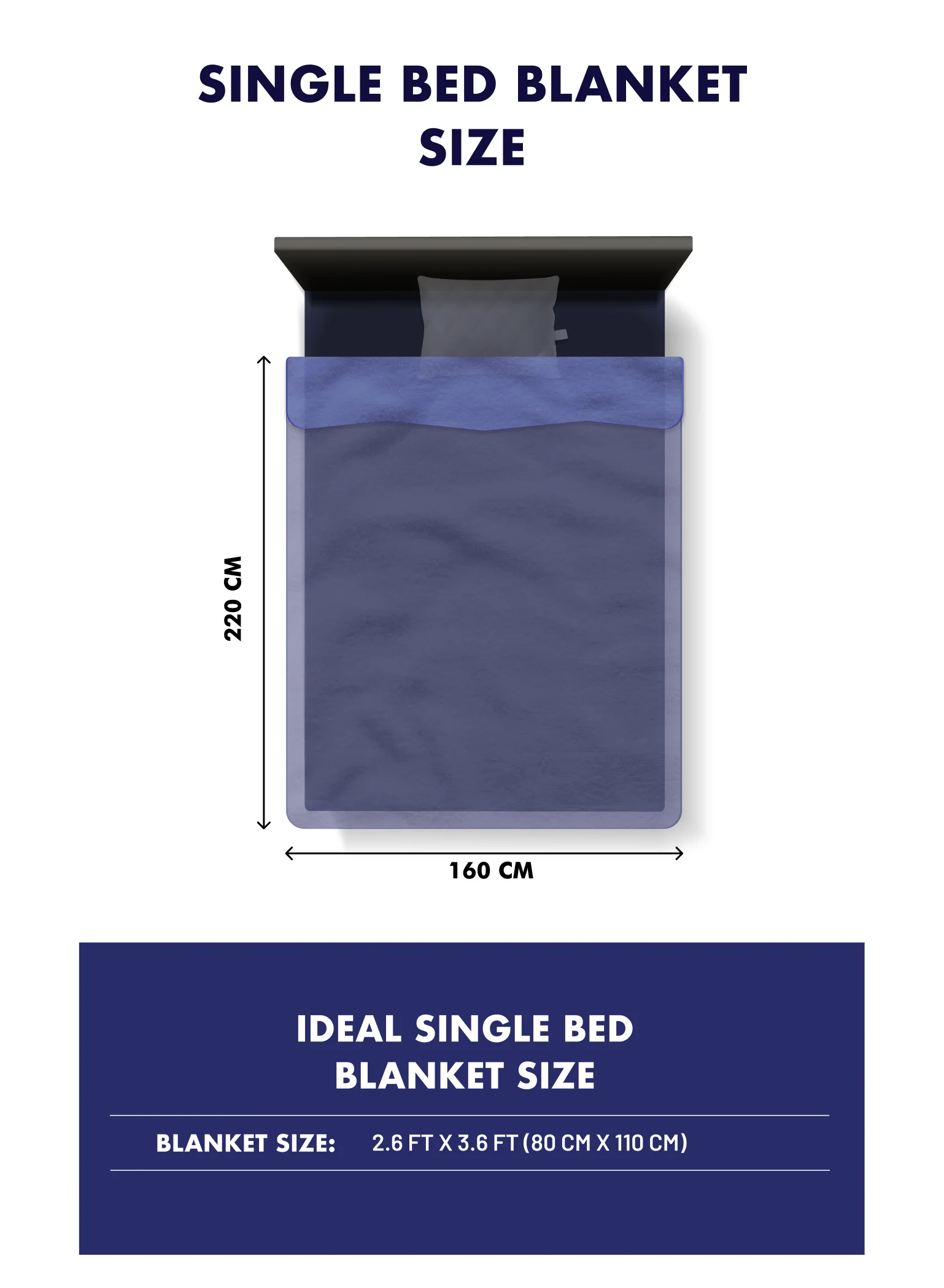 Printed Single Bed Blanket for Heavy Winter -3 Ply - Image 9