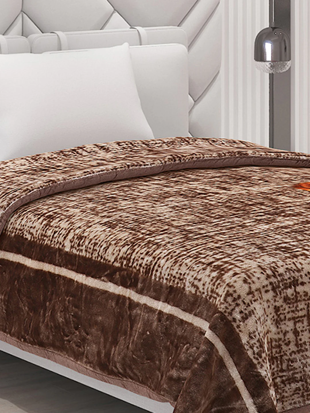 Printed Single Bed Blanket for Mild Winter -1 Ply - Image 4