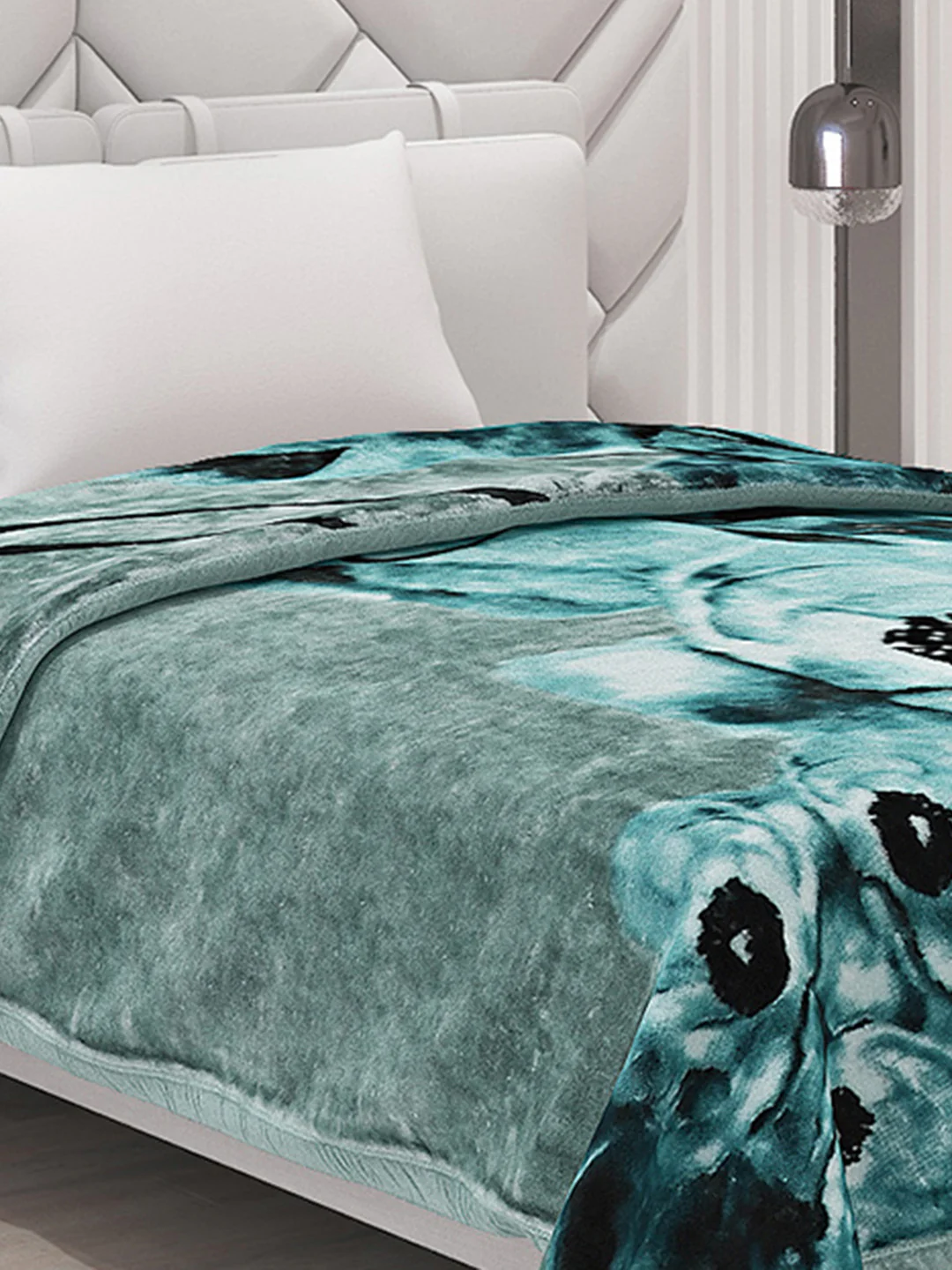 Printed Single Bed Blanket for Mild Winter -1 Ply - Image 4