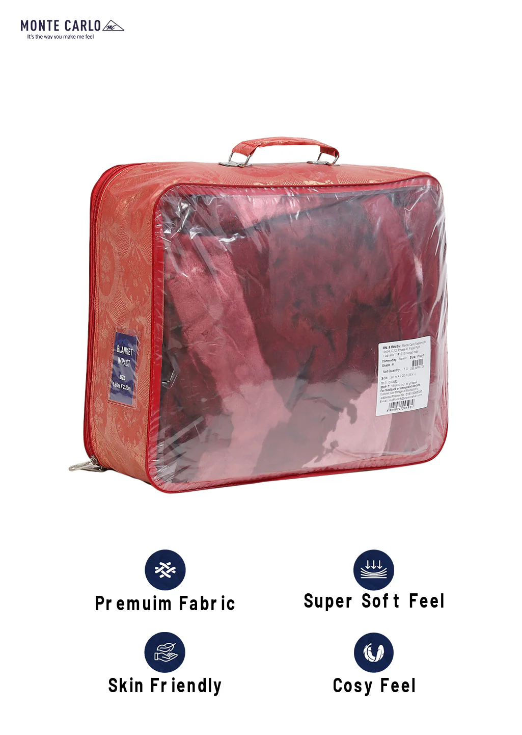 Printed Single Bed Blanket for Mild Winter -1 Ply - Image 8