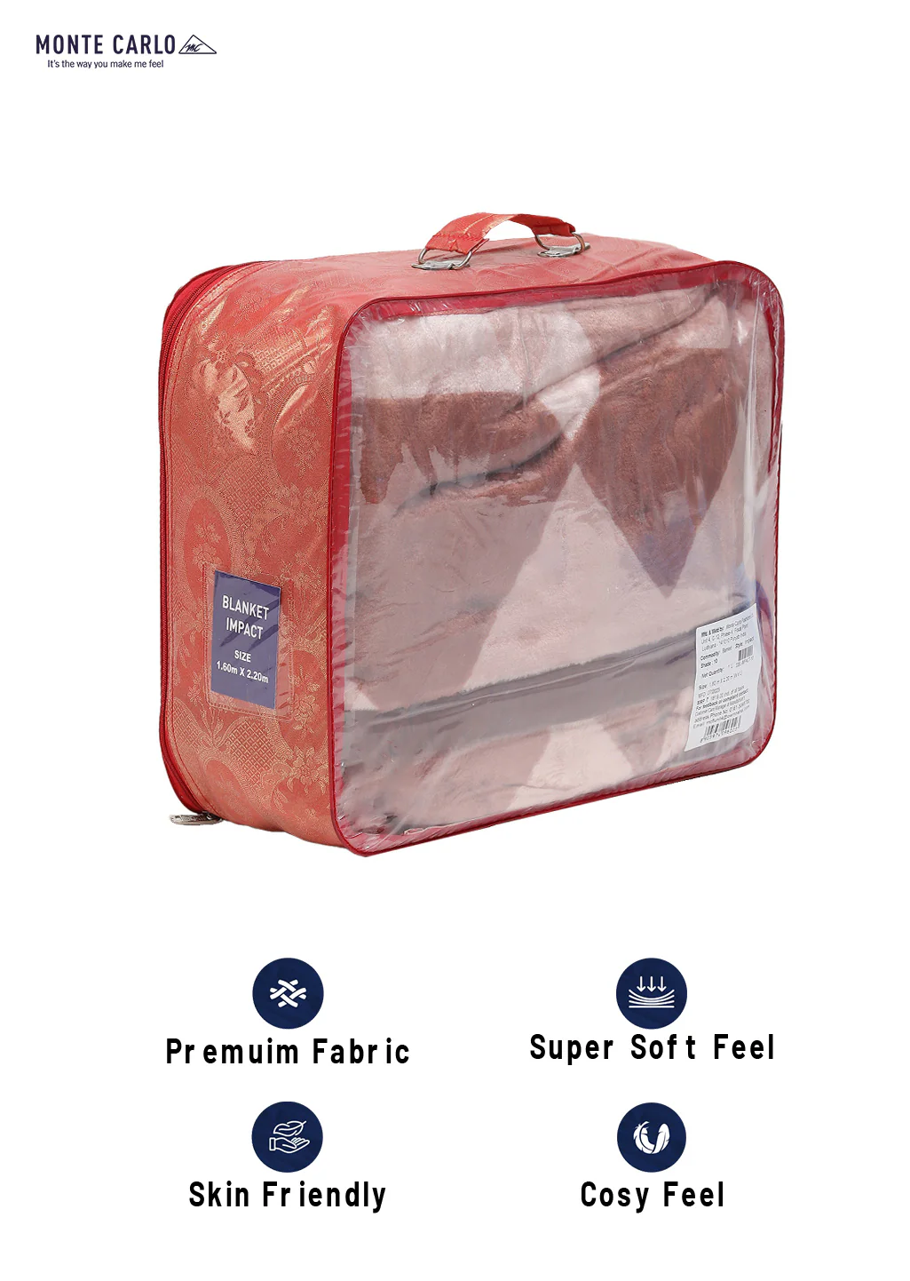 Printed Single Bed Blanket for Mild Winter -1 Ply - Image 8