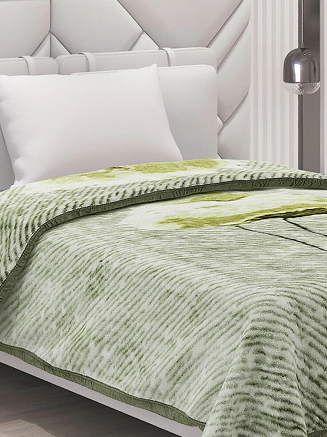 Printed Single Bed Blanket for Mild Winter -1 Ply - Image 4