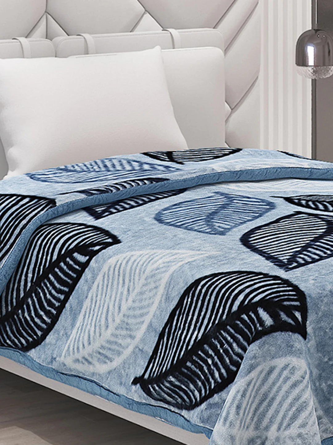 Printed Single Bed Blanket for Mild Winter -1 Ply - Image 4