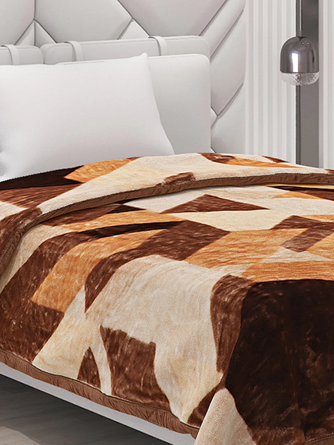 Printed Single Bed Blanket for Mild Winter -1 Ply - Image 4