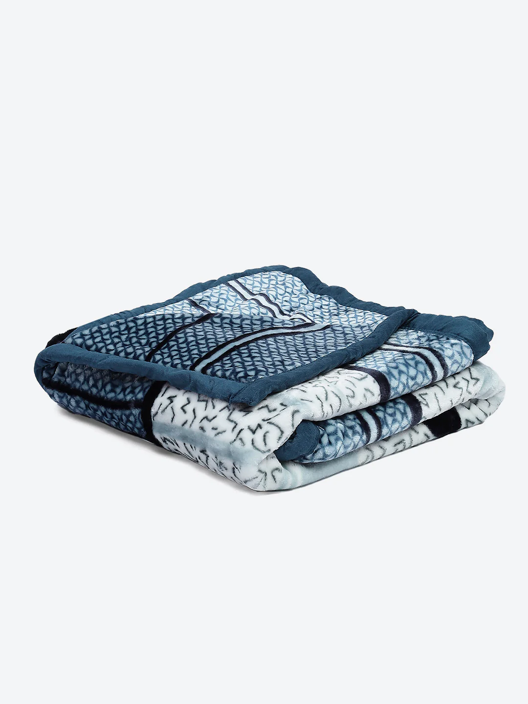 Printed Single Bed Blanket for Mild Winter -1 Ply - Image 5