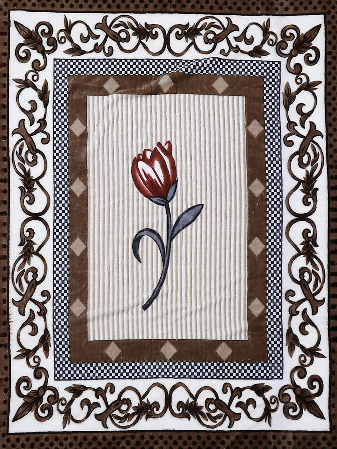 Printed Single Bed Blanket for Mild Winter -1 Ply - Image 6