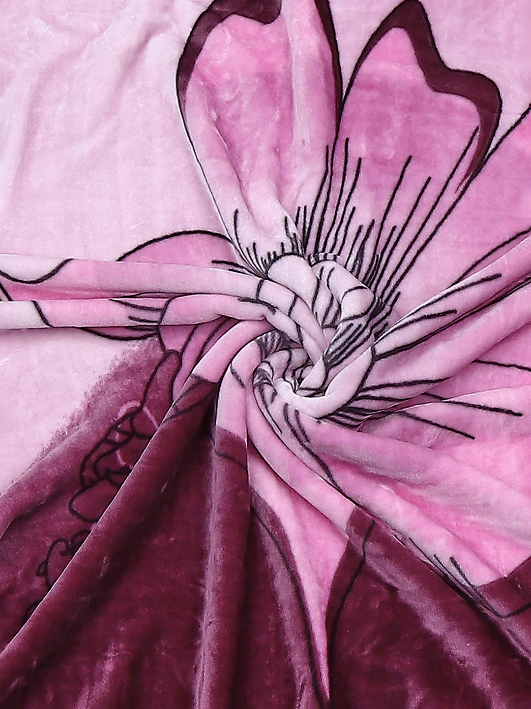 Printed Single Bed Blanket for Mild Winter -1 Ply - Image 7