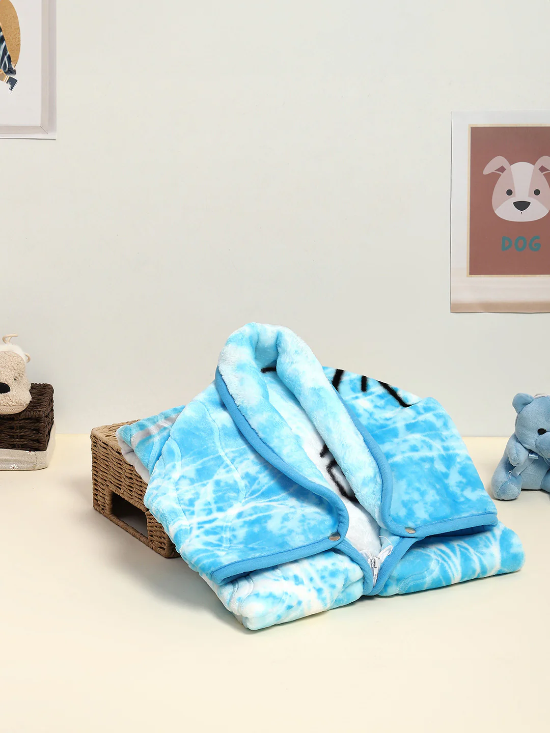 Printed Baby Blanket for Mild Winter -1 Ply - Image 2