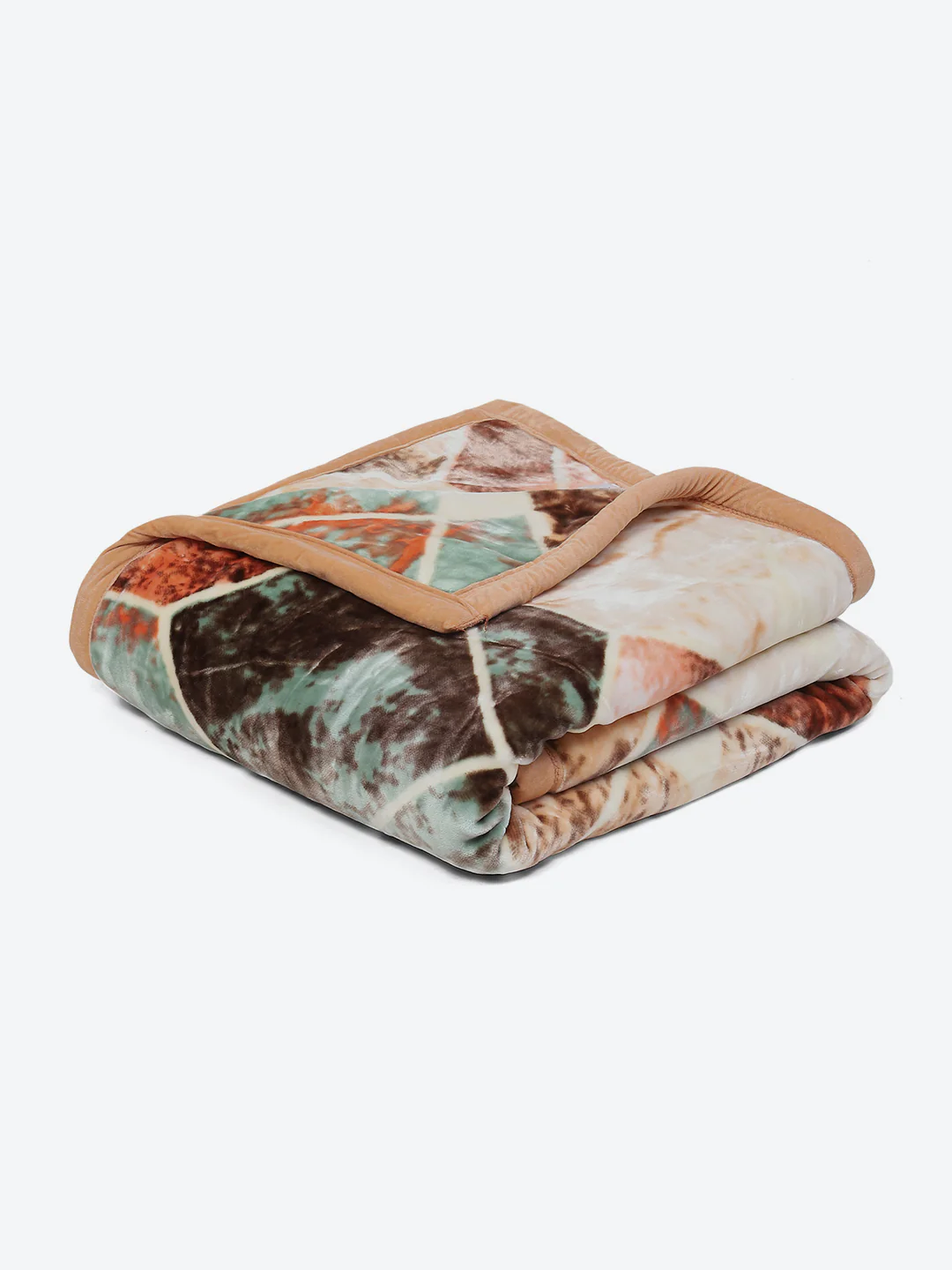 Printed Single Bed Blanket for Mild Winter -2 Ply - Image 5