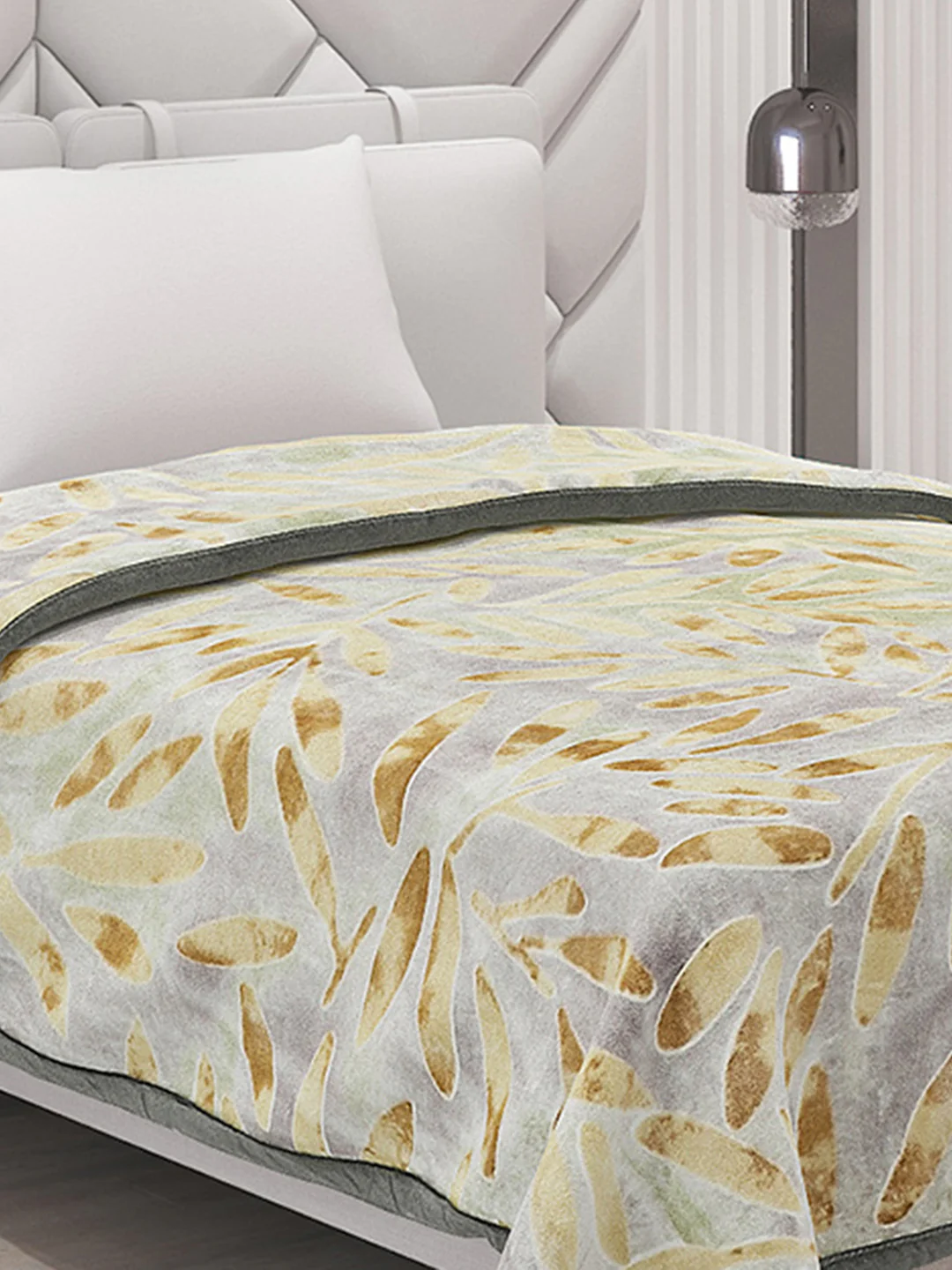 Printed Single Bed Blanket for Mild Winter -2 Ply - Image 4