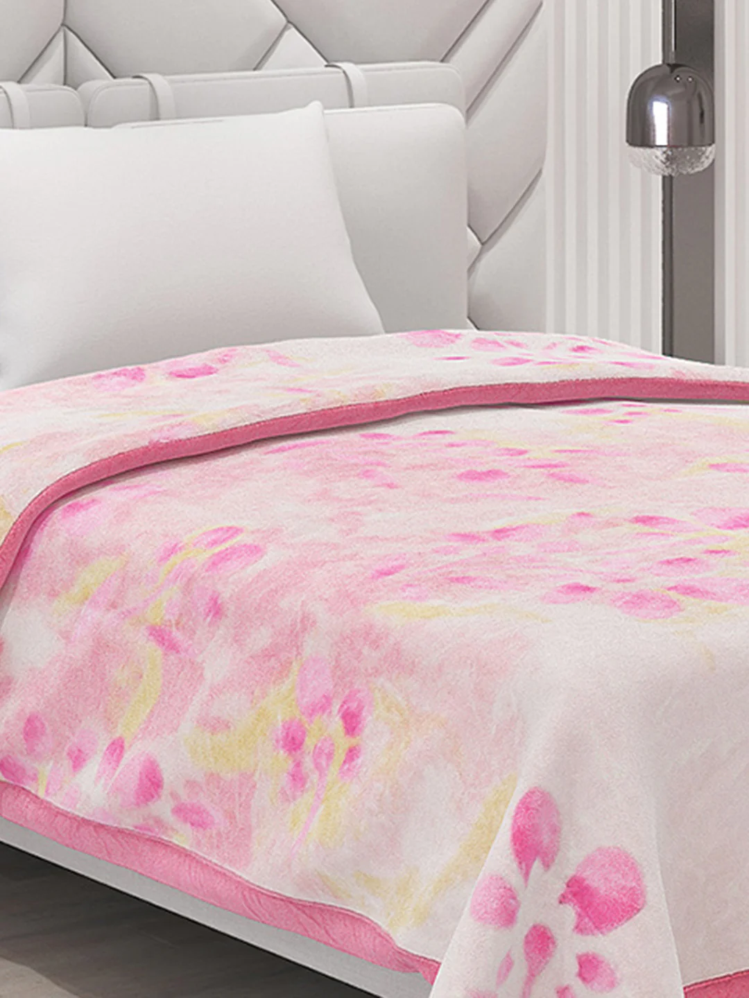 Printed Single Bed Blanket for Mild Winter -2 Ply - Image 4