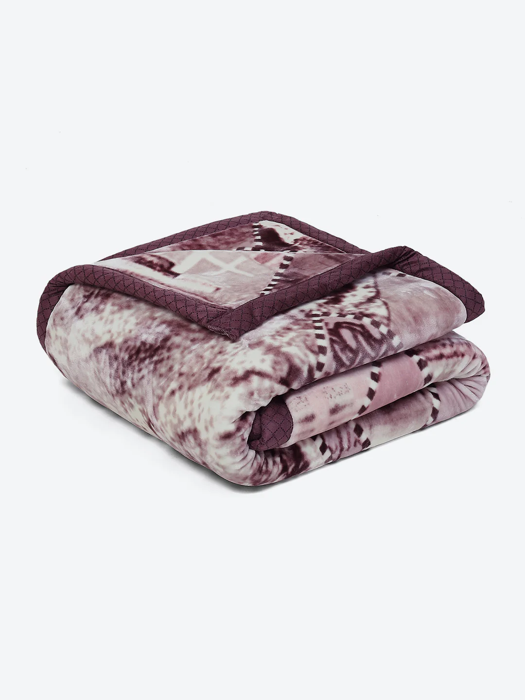 Printed Single Bed Blanket for Mild Winter -2 Ply - Image 5