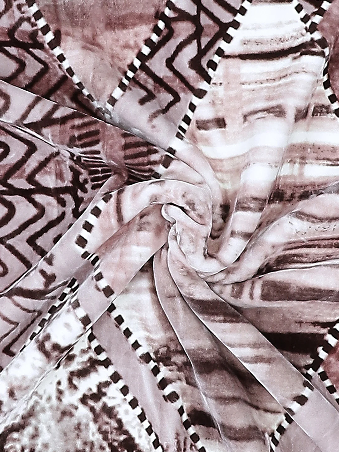 Printed Single Bed Blanket for Mild Winter -2 Ply - Image 7