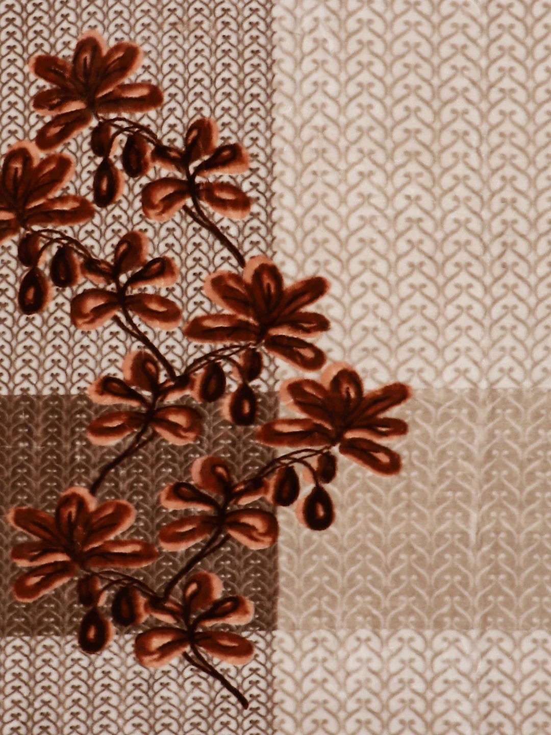 Printed Single Bed Blanket for Mild Winter -2 Ply - Image 6