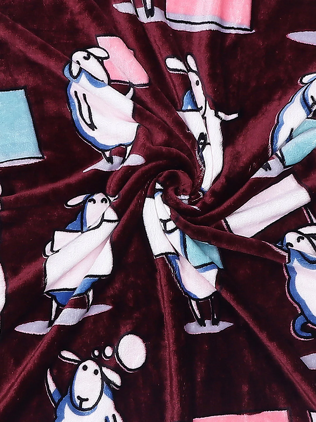 Printed Baby Blanket for Mild Winter -2 Ply - Image 5