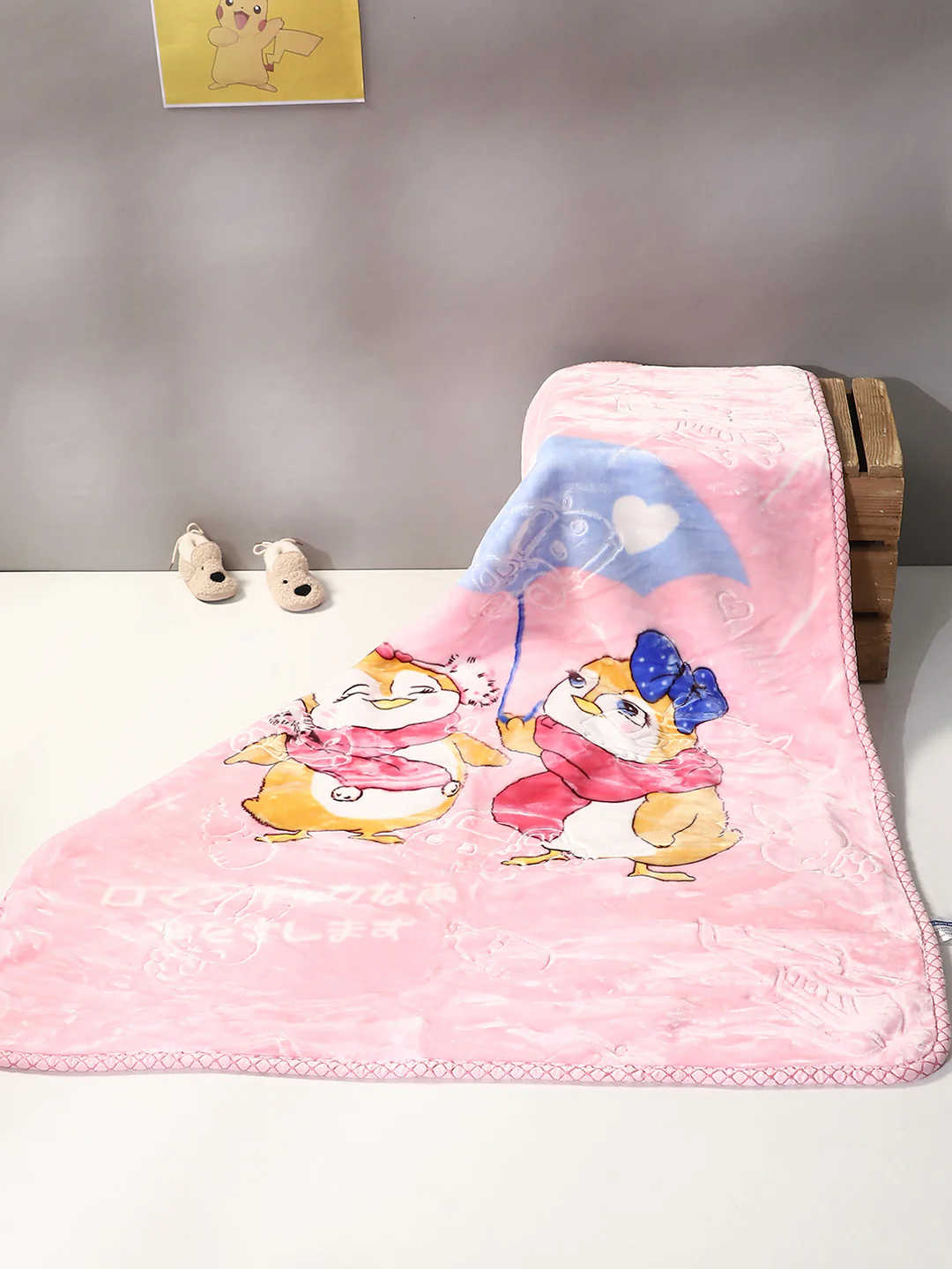 Printed Baby Blanket for Mild Winter -2 Ply - Image 2