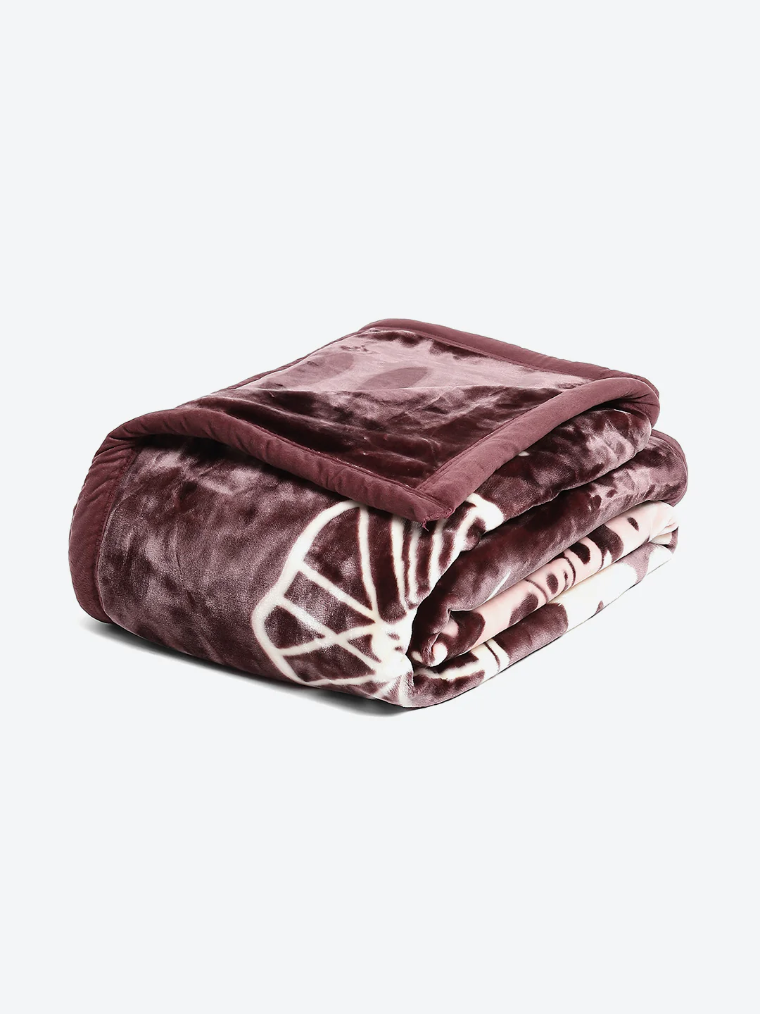 Printed Single Bed Blanket for Mild Winter -2 Ply - Image 5