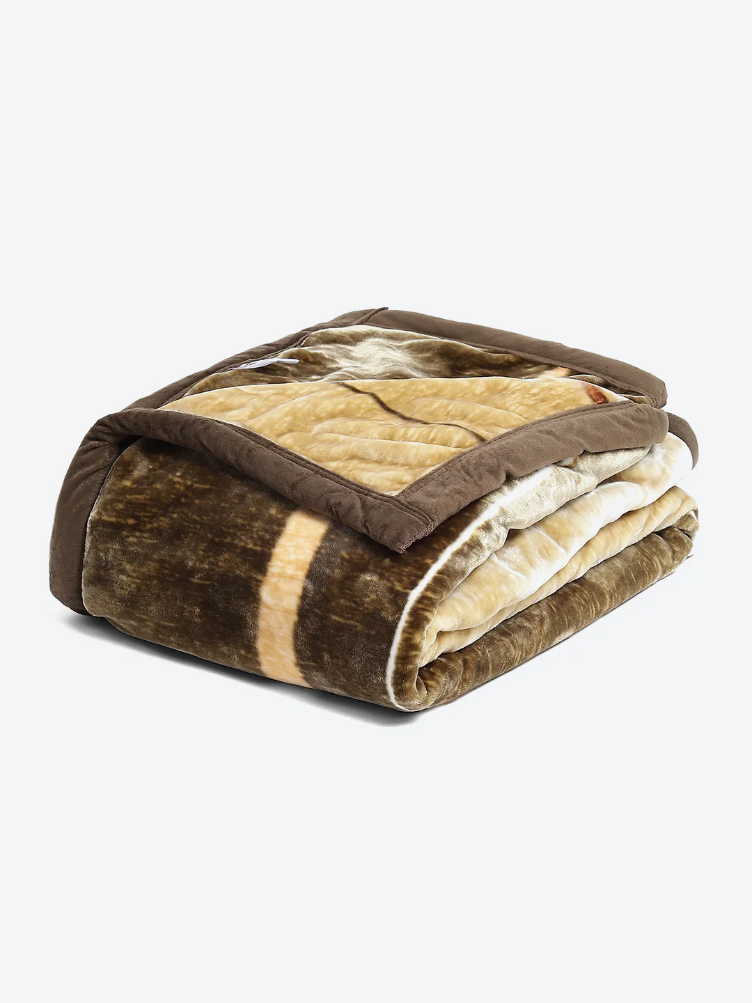Printed Single Bed Blanket for Mild Winter -2 Ply - Image 5