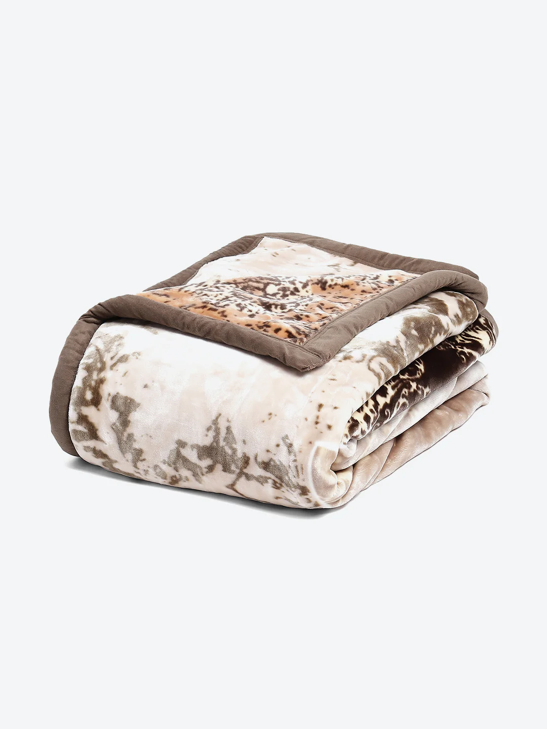 Printed Single Bed Blanket for Mild Winter -2 Ply - Image 5