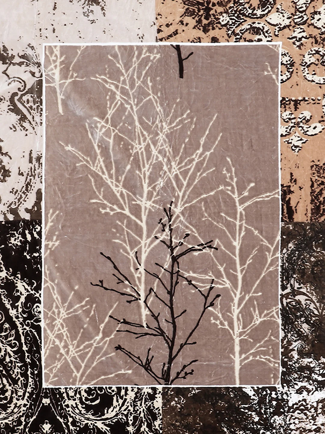 Printed Single Bed Blanket for Mild Winter -2 Ply - Image 6