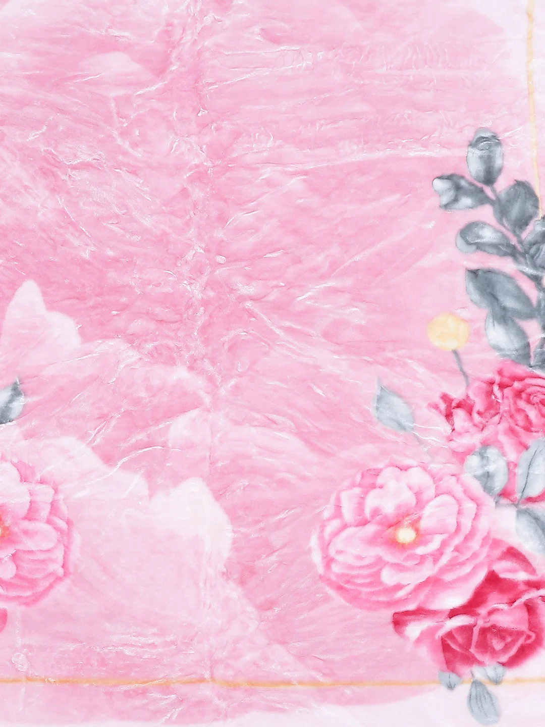 Printed Single Bed Blanket for Mild Winter -2 Ply - Image 8