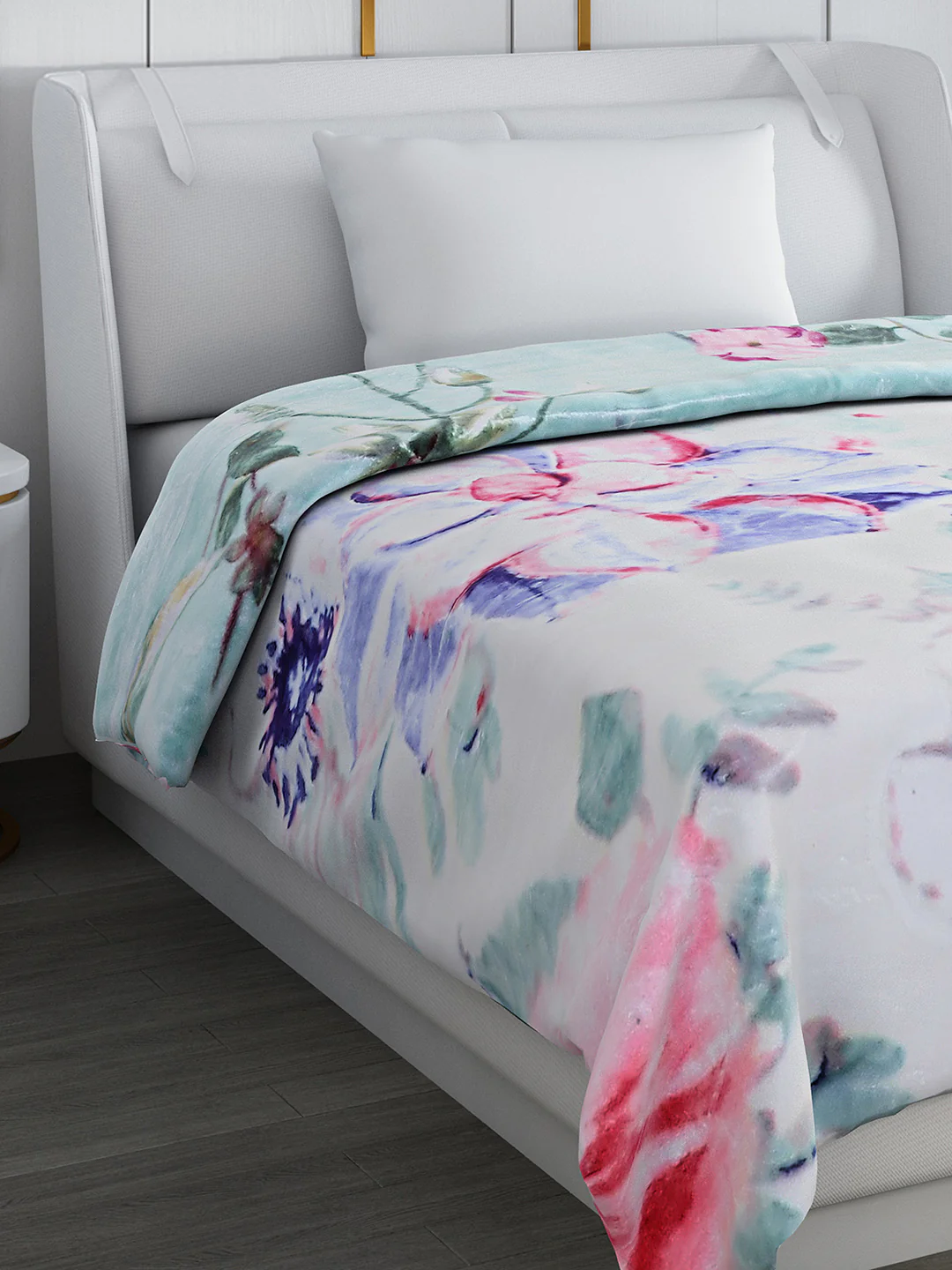 Printed Single Bed Blanket for Mild Winter -2 Ply - Image 6