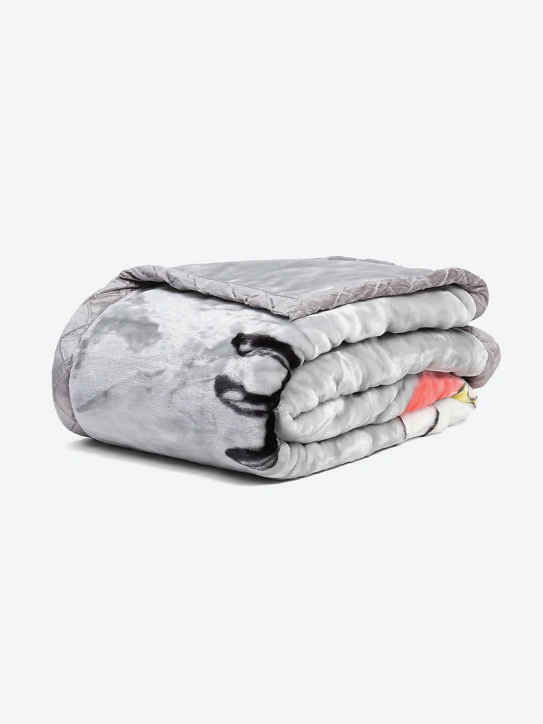 Printed Single Bed Blanket for Mild Winter -2 Ply - Image 5