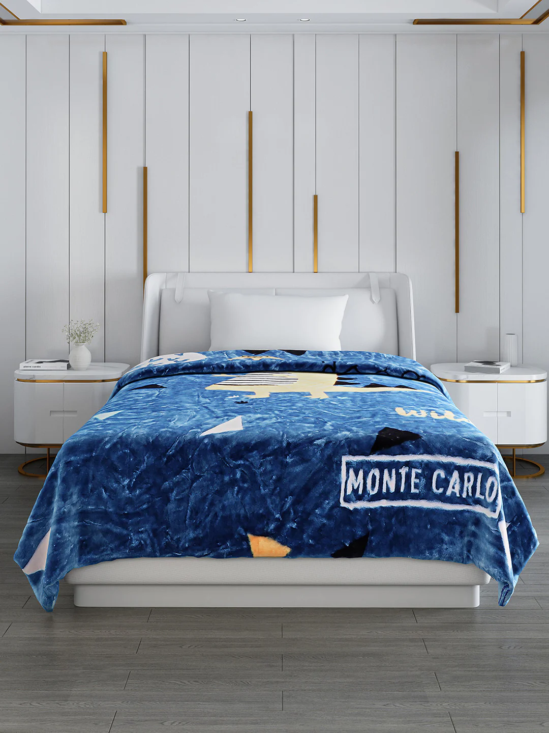 Printed Single Bed Blanket for Mild Winter -2 Ply - Image 2