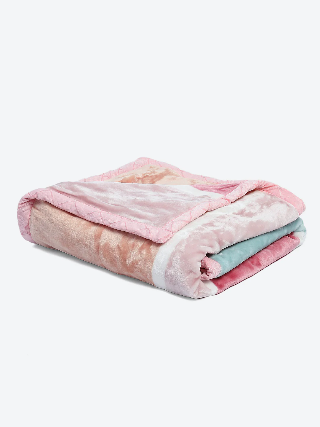 Printed Single Bed Blanket for Mild Winter -2 Ply - Image 5