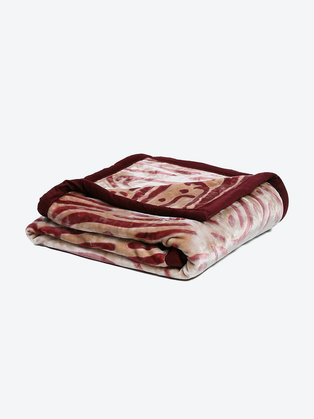 Printed Single Bed Blanket for Mild Winter -2 Ply - Image 5